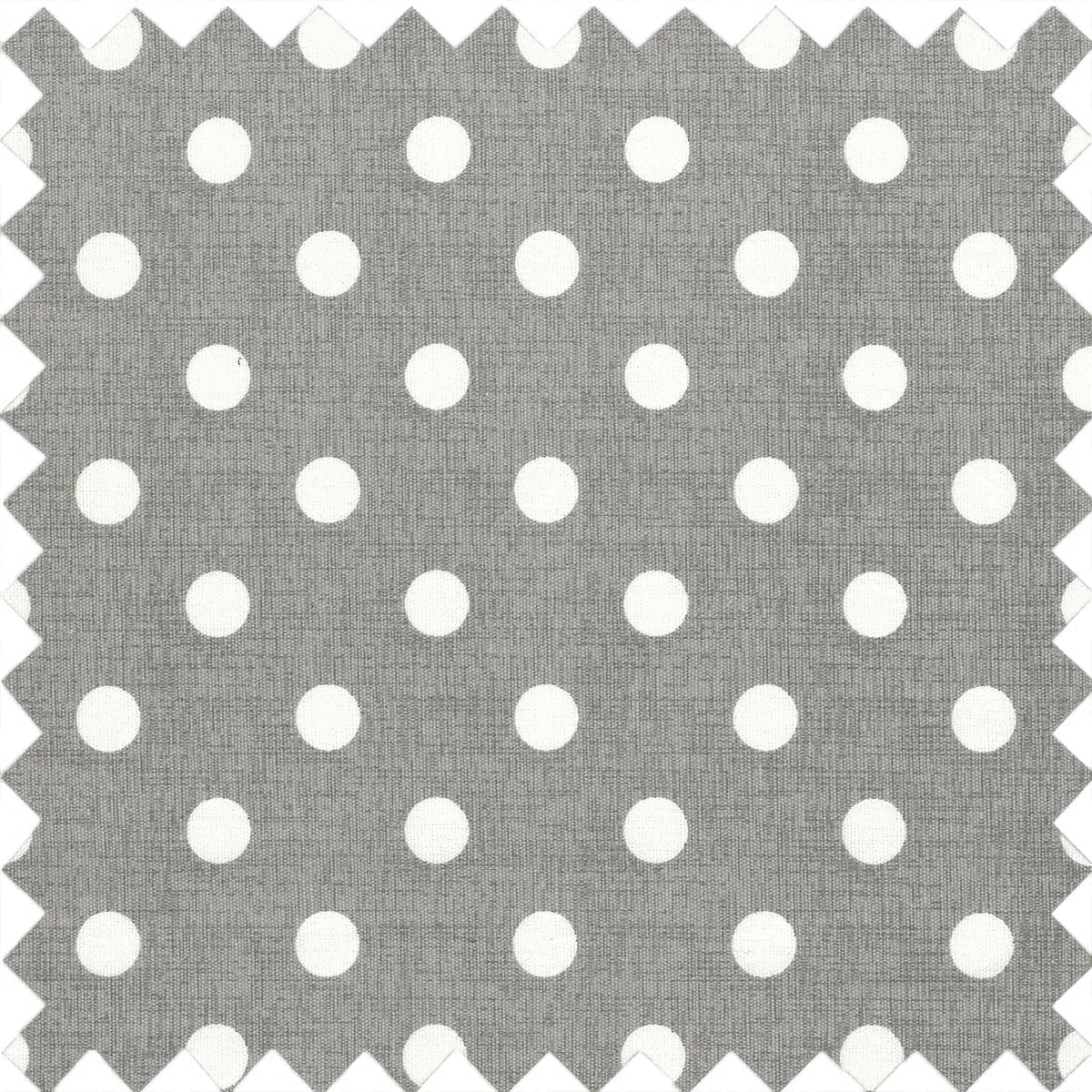 Hobby Gift MRB 8 Artesanal Exclusiva, Bandolera, Bolsa de Tejer, Almacenamiento de Hilo, Mochila Escolar, 13 x 36 x 31cm, Algodón de PVC, Lunares Gris