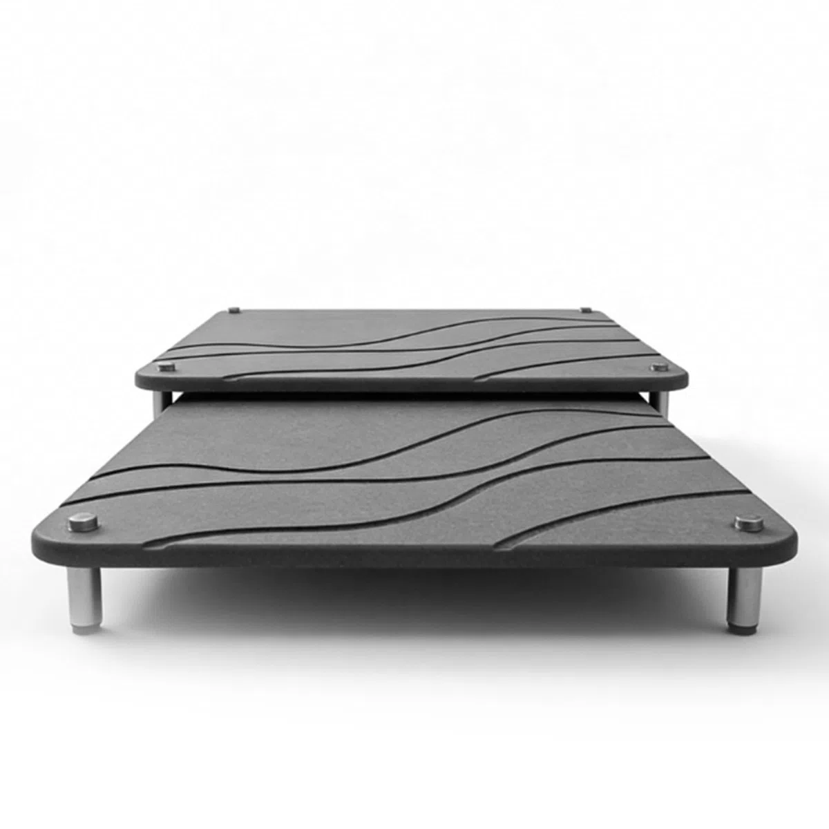 2 Alfombrillas de Secado de Piedra de Diatomita, Alfombrillas para Secar Platos, Súper Absorbentes, de Secado Rápido, Antideslizantes, Diseño Elevado, Alfombrilla para Secar Platos para