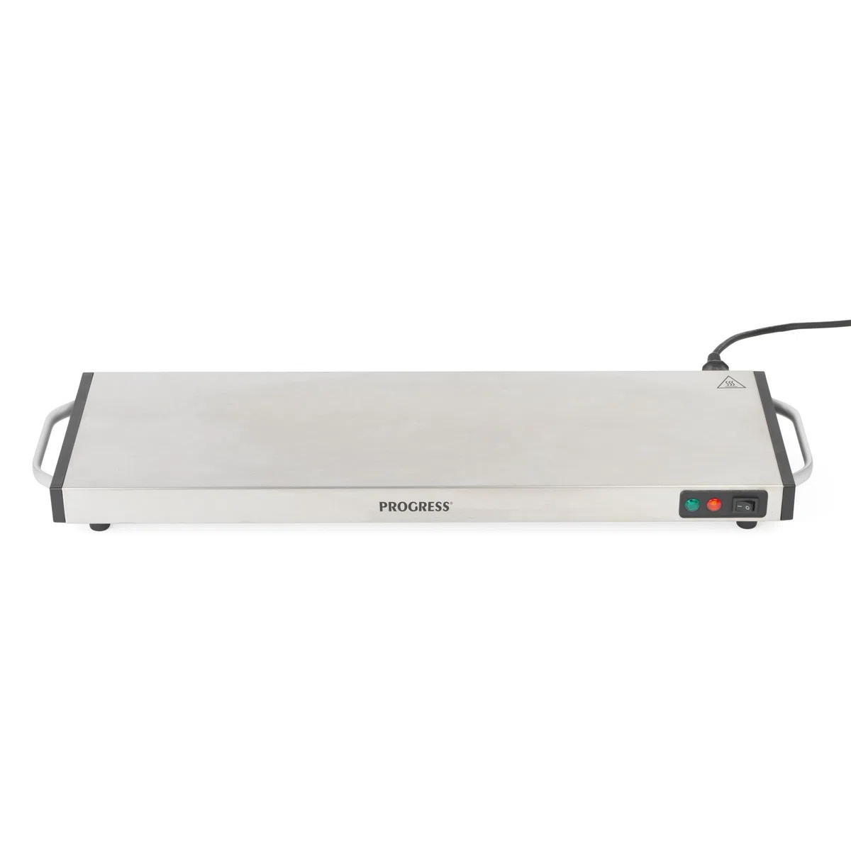 Progress Placa Calefactora Inalámbrica - Gran Bandeja Caliente para Alimentos, Calienta Platos, Servidor de Buffet Portátil, 1200W, Carga en 15 Minutos, Mantiene el Calor durante 60 Minutos