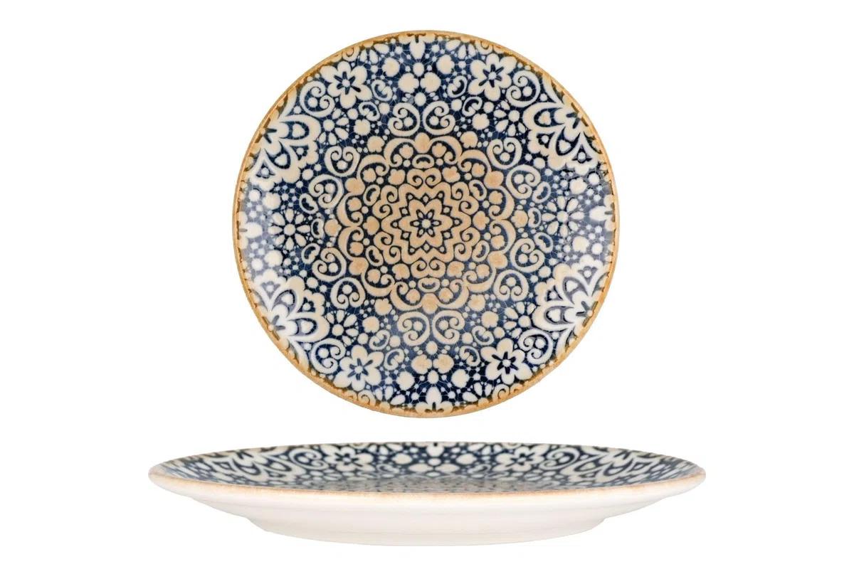 Bonna Platos de postre - Alhambra - Porcelana - 21 cm - juego de 6