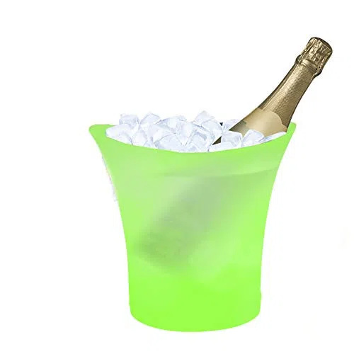 Cubo para hielo que cambia de color