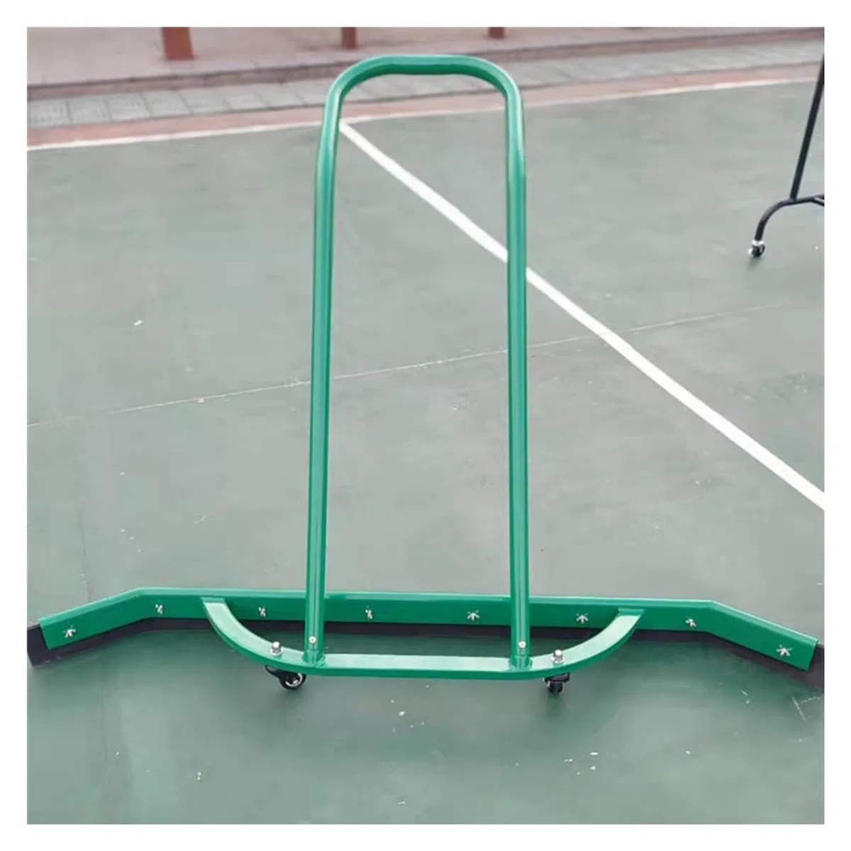 Escoba profesional para eliminar rápidamente el agua en canchas deportivas, uso en interiores y exteriores