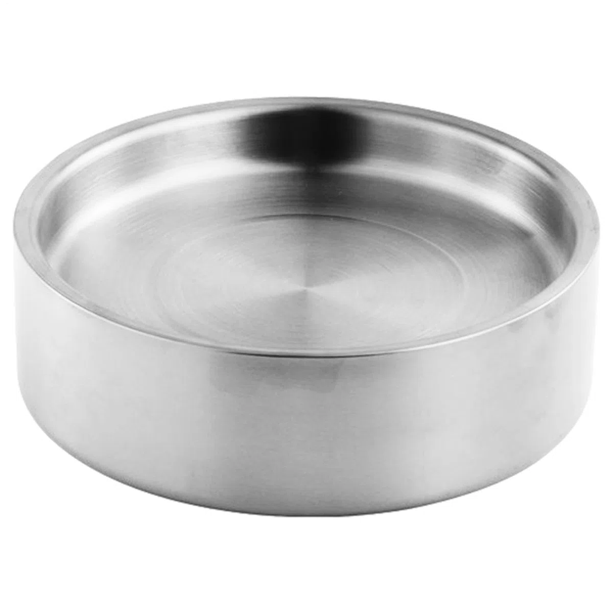 Cuenco enfriador de inmersión – Platos para servir fríos, cuenco de ensalada de acero inoxidable | Portátil y duradero para fiestas, al aire libre para servir bebidas con bar, salsa, entretenimiento