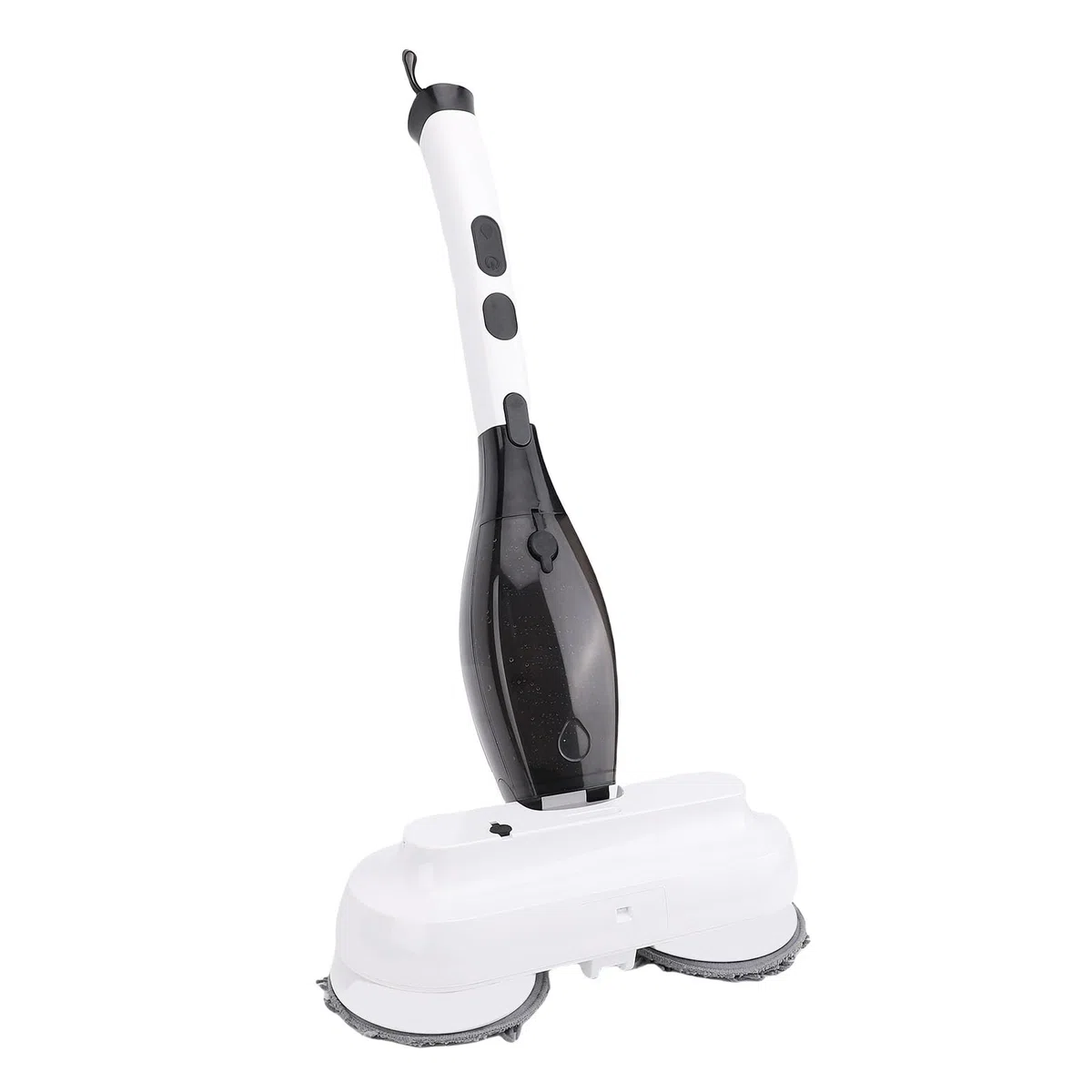 Luocute Taúrgue Giratorio Eléctrico, Trapeador de Inalámbrico de 2 en 1 con Spray de Agua de 800 Ml de Tanque de Agua para Limpieza de Pisos de Azulejos de Madera, 30 Minutos de