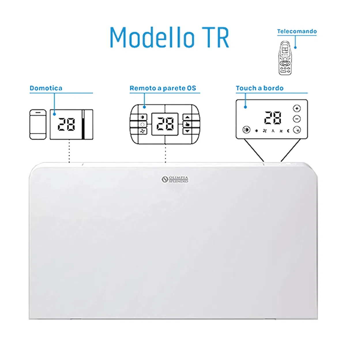 Olimpia Splendid BI2 SL AIR Inverter 800 dc kW 4,10-3,29 + control tr y mando a distancia