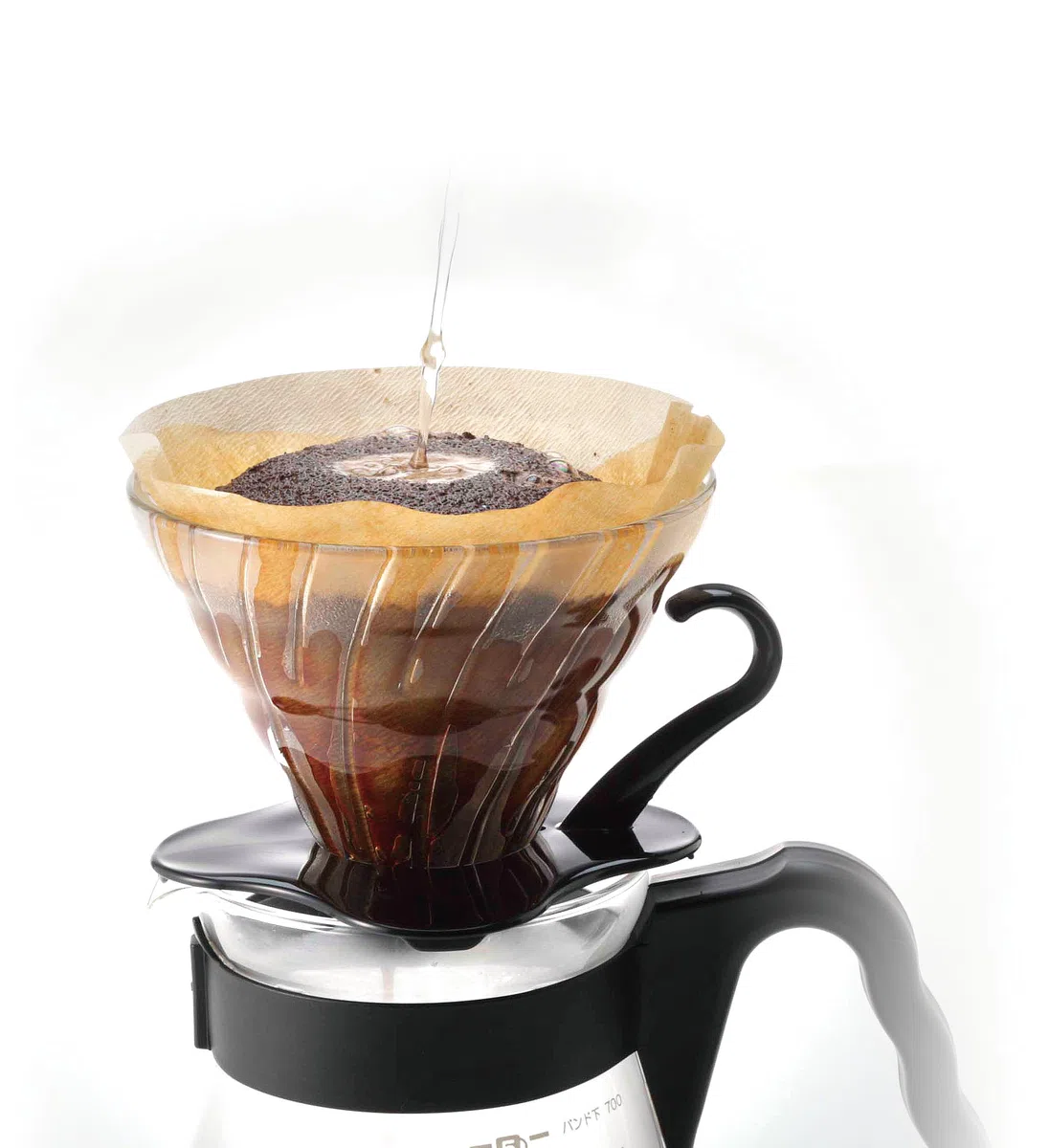 Hario VDG-02B Molinillo de café eléctrico, 200 milliliters, Vidrio, x