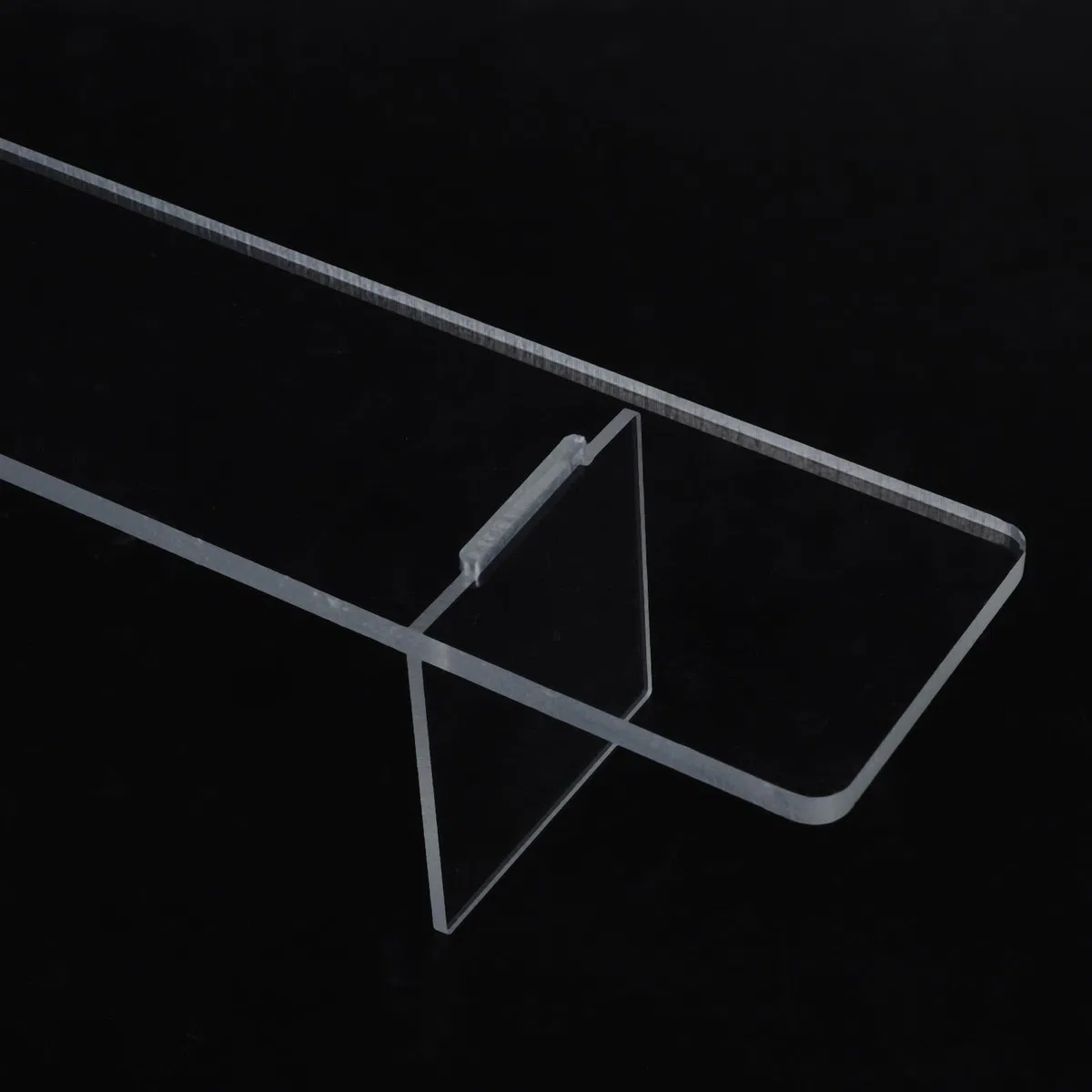VINTORKY Puente de dibujo acrílico transparente: Puente de apoyo para artistas Creative Mark, estabilizador de mano acrílico utilizado para pintar, dibujar y esbozar a mano, 15,63 pulgadas.