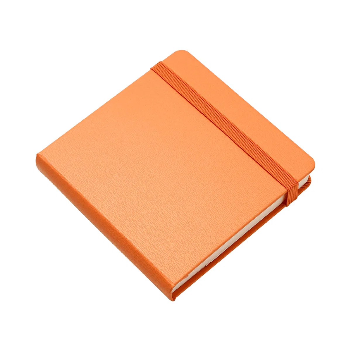 Cuaderno de bocetos de papel sin ácidos, 160 g/m², 120 páginas (24 hojas), encuadernación cosida de 4.7 x 4.7 pulgadas, cubierta de piel sintética, diario de acuarela para artistas
