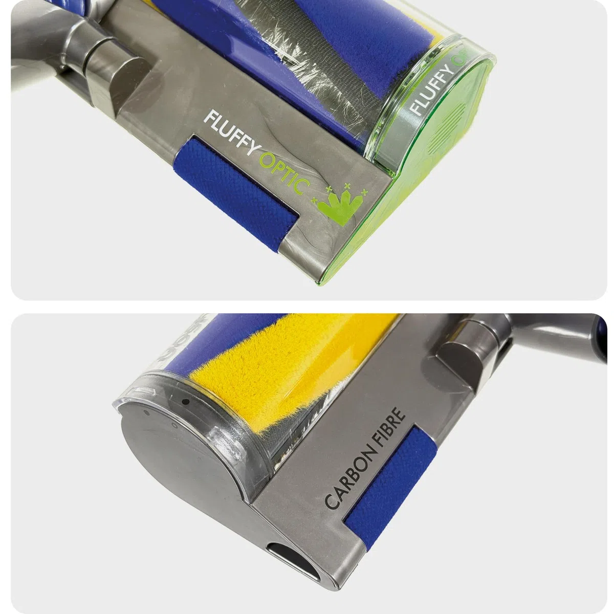 SPARES2GO Cabezal Limpiador óptico Esponjoso para Dyson, Compatible con Gen5detect SV23 Absolute 972417-01