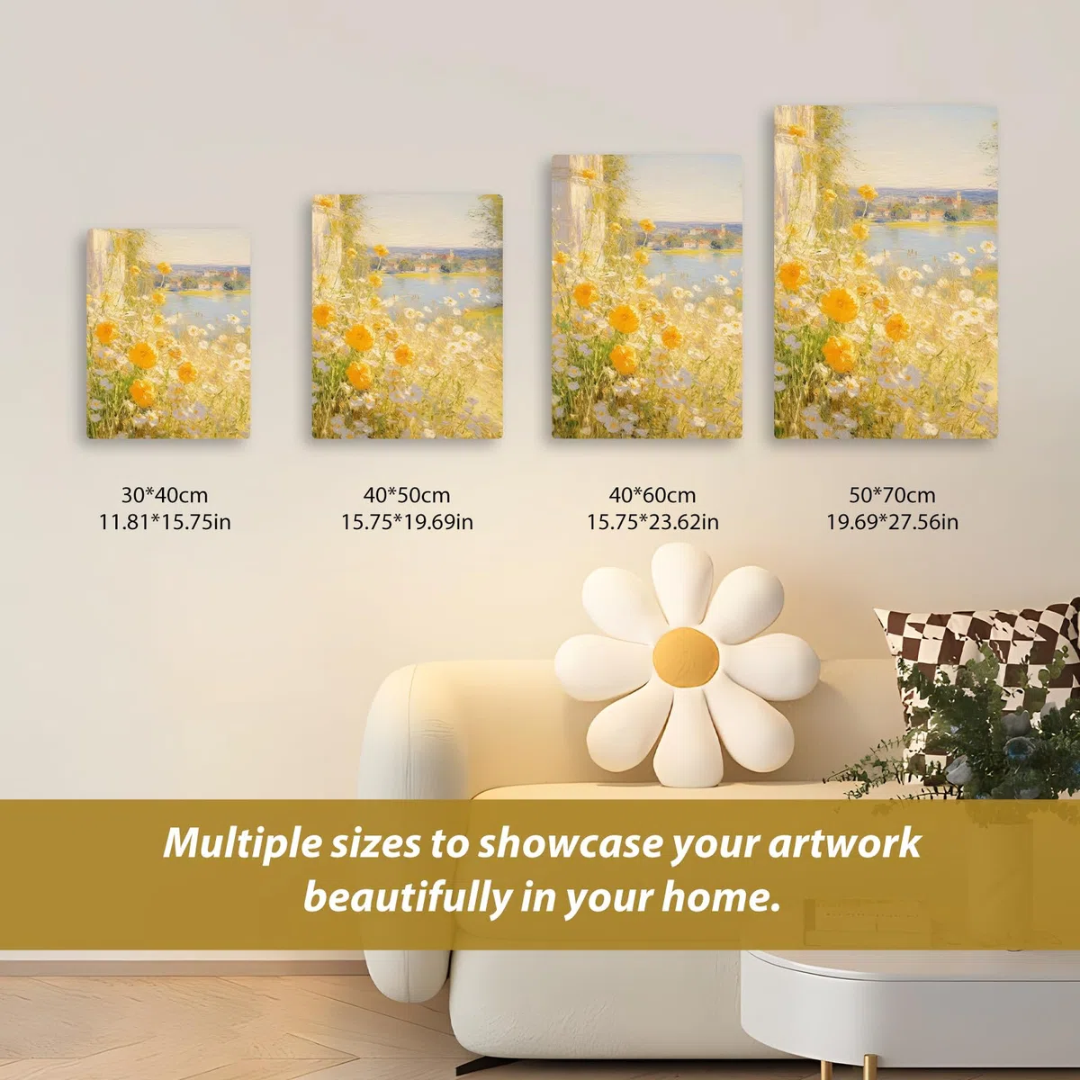 Rollo de lona de algodón, 61 cm x 10 m, lienzo para pintar 280 g/m², preimprimado, blanco puro, tela de pintura tejida fuerte para acrílico y pintura al óleo, proyectos de arte de bricolaje (61 cm x