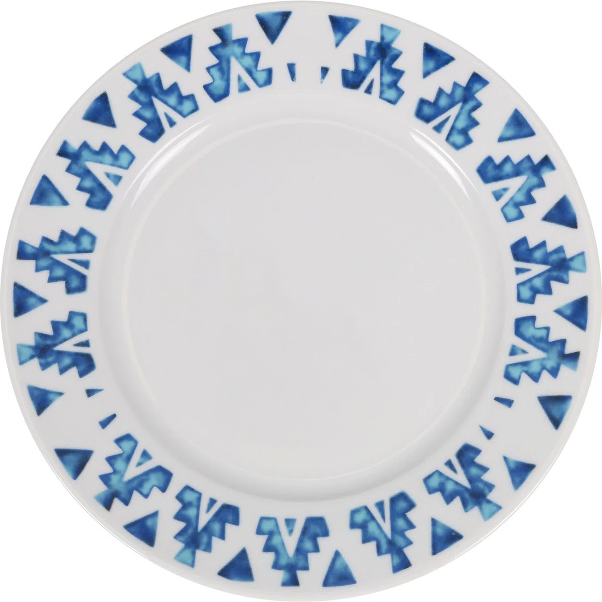 La Mediterránea Vajilla Completa 12 Piezas de Vidrio Templado - 4 Platos Llanos, Hondos y de Postre - Colección Marvin