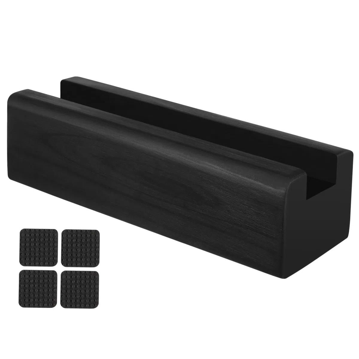 DoiTOOL - Marco de soporte de base de espejo de suelo de lujo ligero de madera maciza soporte espejo de madera soportes de exhibición de cruces de espejo para base antideslizante Cuerpo agarrar
