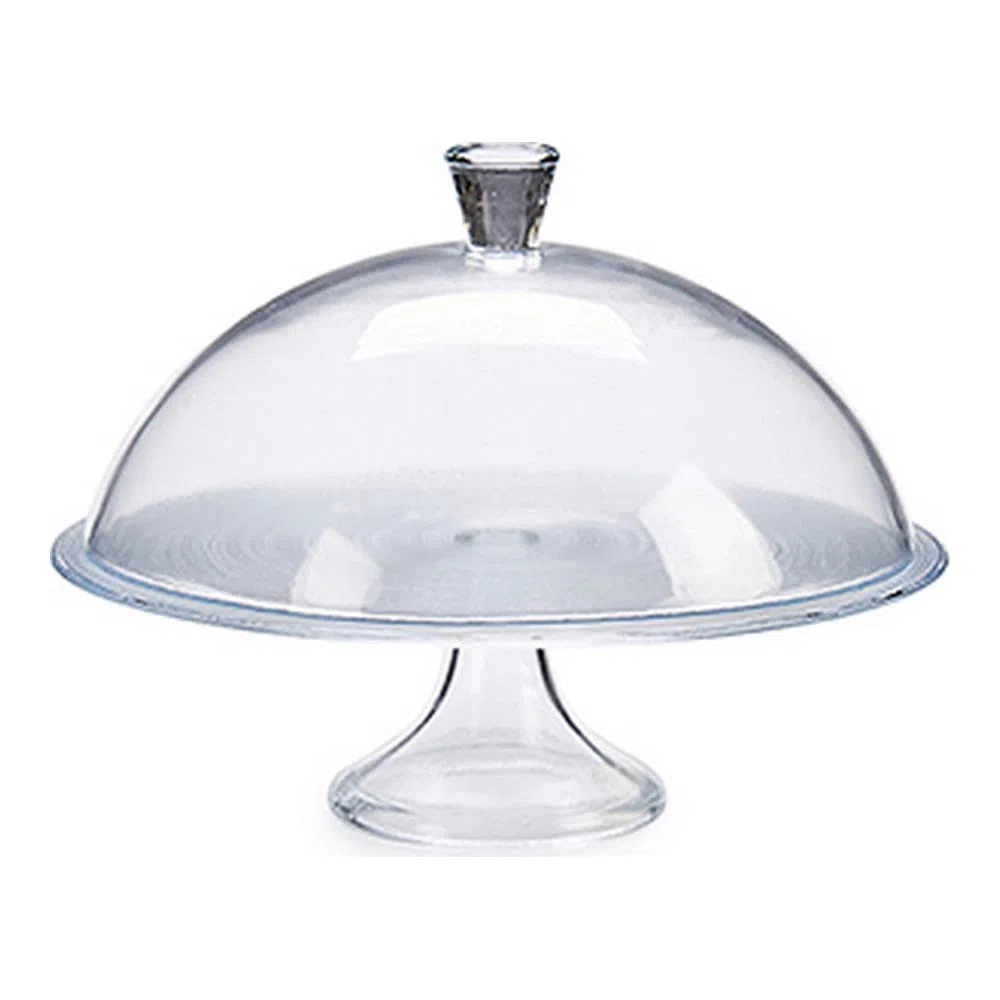Tartera Cristal Circle 33 cm con Tapa