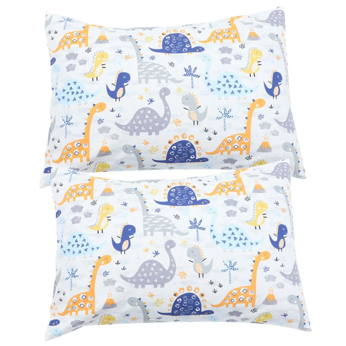 Garneck 2 Fundas de Almohada Ideales para Viaje y Uso en Casa Cierre, Algodón y Textura Delicada Diseño Único y Cómodo para Niños para Pequeños