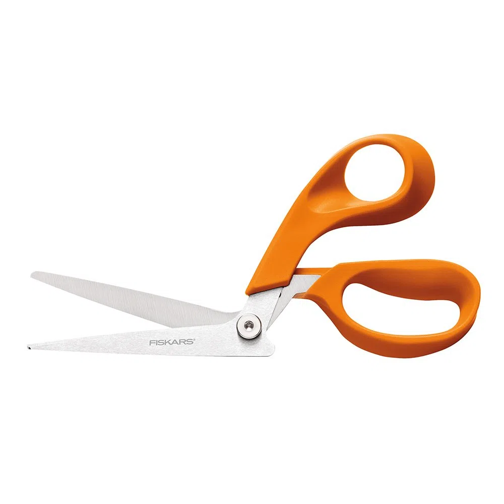 Fiskars RazorEdge - Tijeras para Tela y Manualidades, 8 Pulgadas