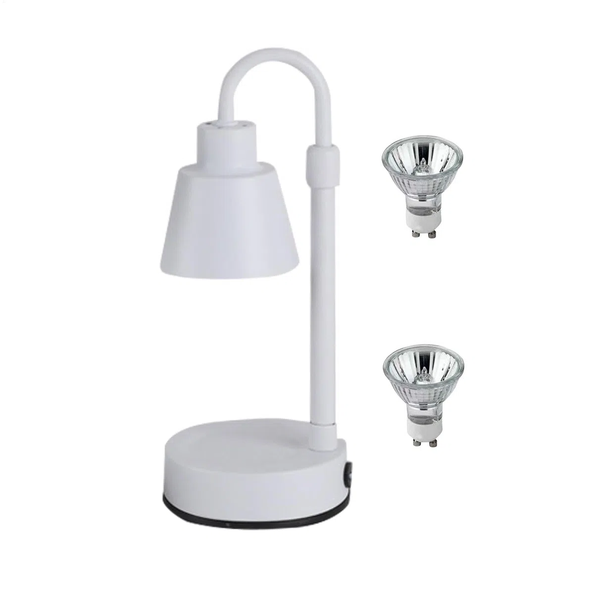 Calentador De Lámpara De Vela Vintage Con 2 Bombillas, Lámpara De Derretimiento De Velas - Lámpara De Vela Engañable Melmer Con Temporizador - COMER, Melt Para De Fragancia, Decoración