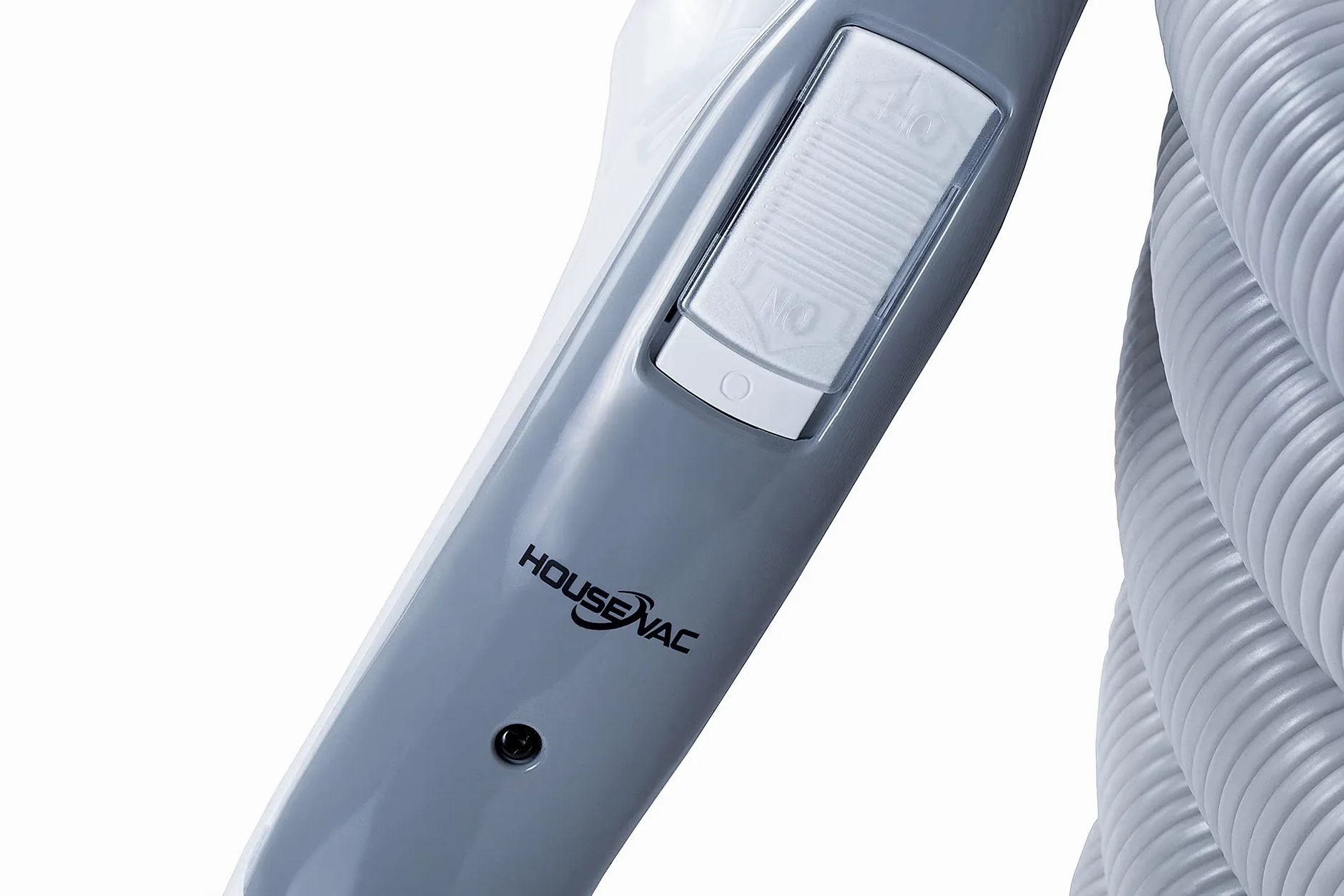 Aspiradora Central HouseVac Ultra, Kit de Accesorios de 8 Piezas, Manguera de aspiración con Mango telescópico, Boquilla de Suelo conmutable, Boquilla para rincones - 9m