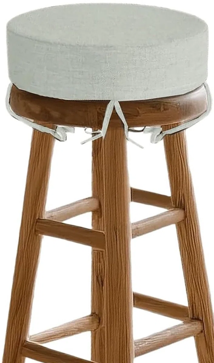 Cojín Redondo para Silla, 25cm/30cm/35cm/40cm/45cm Cojines para Silla de Comedor 3/5/8 Grueso Suave Antideslizante Almohadilla para Taburete Jardín, Interior, Exterior, Cocina(B6,35x8cm/14x3in)