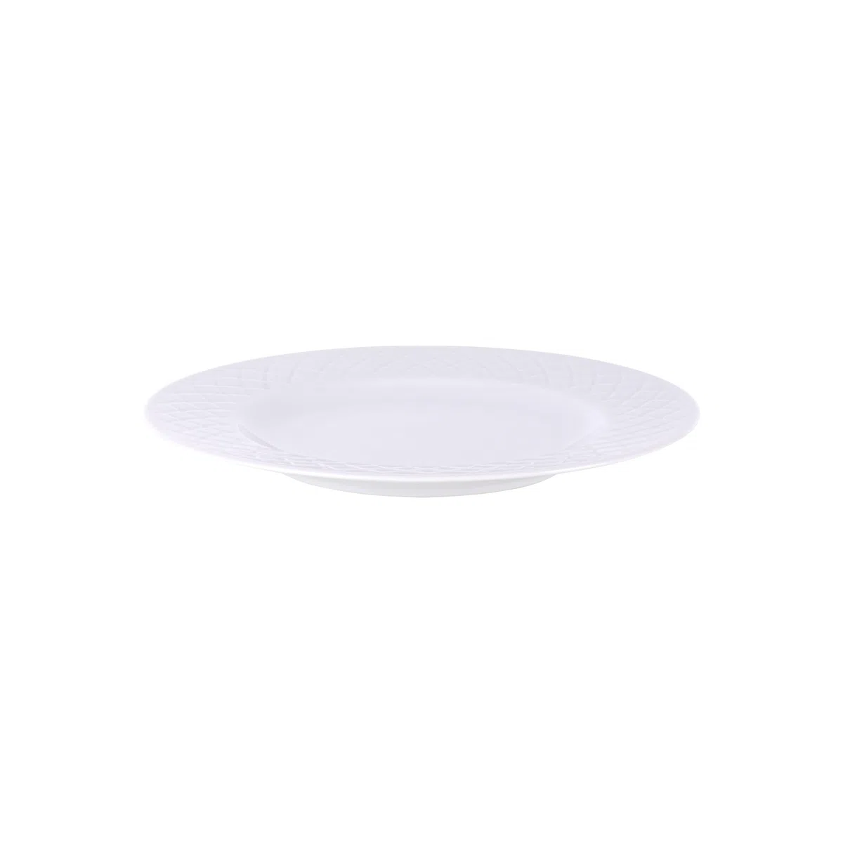 Tramontina Juego de Platos Hondo de Porcelana Blanca Ingrid 23 cm 6 piezas