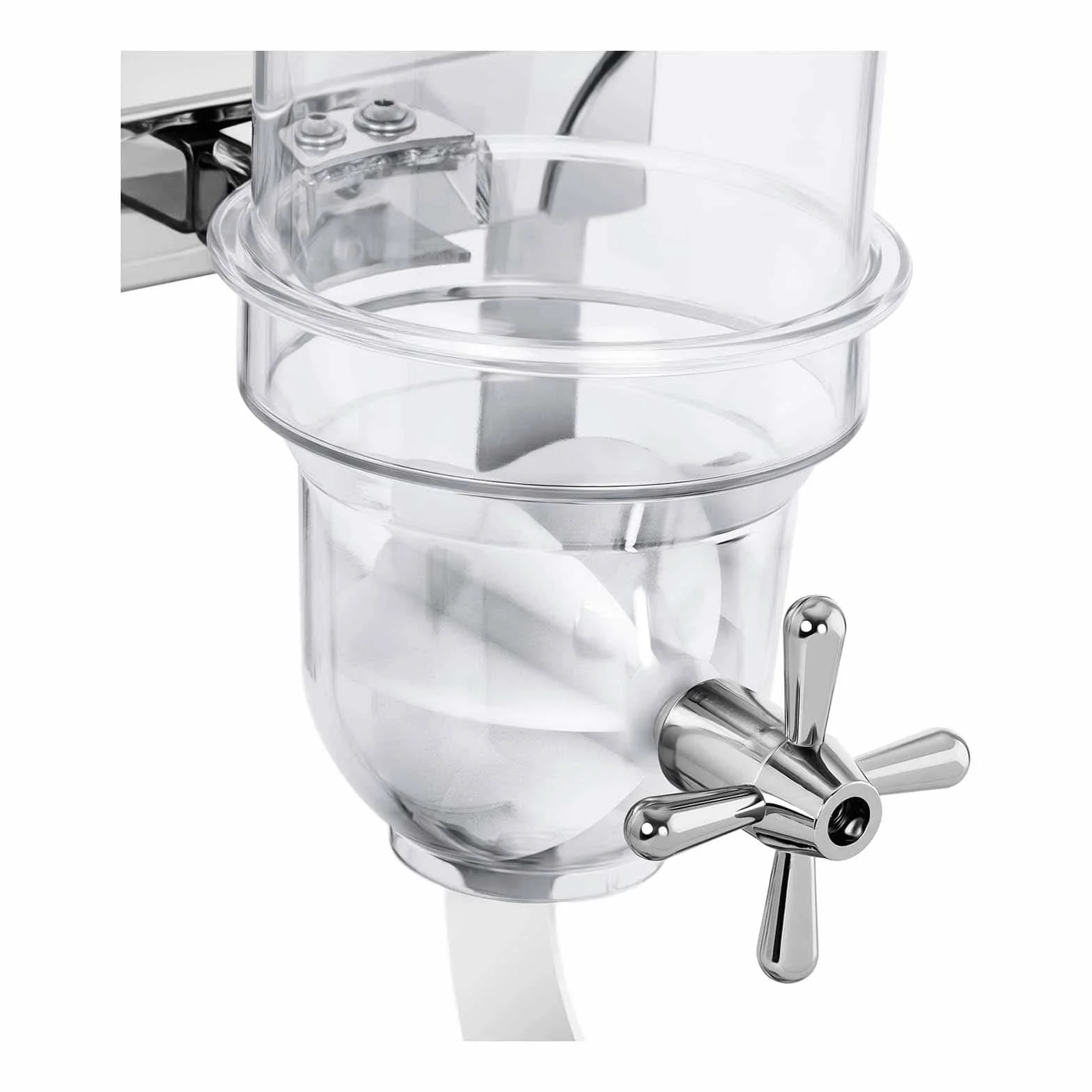 Royal Catering Dispensador De Cereales Para Buffet Desayuno RCCS-3.5LSS3 (Porcionado exacto, Altura del cuenco: 13 cm, 3 x 3,5 L, 3 contenedores)