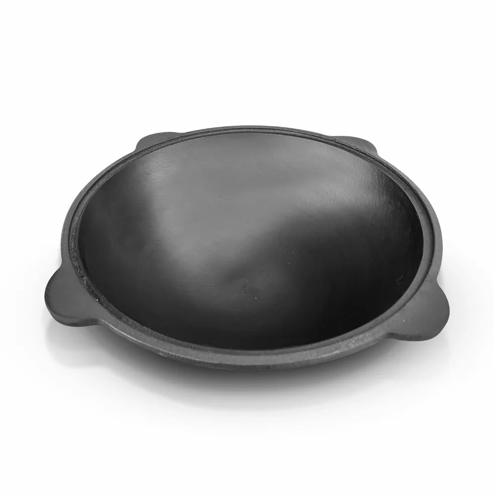 Hierro fundido Kazan 10 L Uzbeko con tapa de aluminio Uzbekistán espumadera cuchara para Plov, 48 cm olla WOK