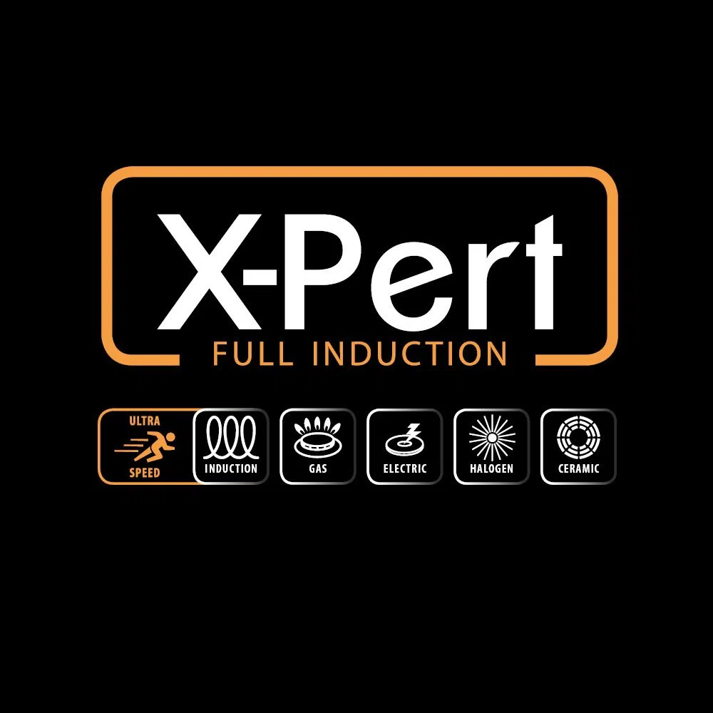 Metaltex XPERT - Plancha Aluminio Fundido, 47x29 cm, antiadherente 3 capas ILAG, Full Induction válido para todo tipo de cocinas