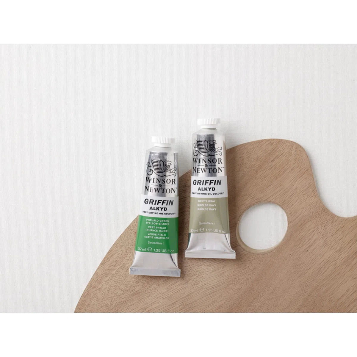 Winsor & Newton óleo al de secado rápido Griffin Alkyd - tubo de 200ml color blanco de titanio