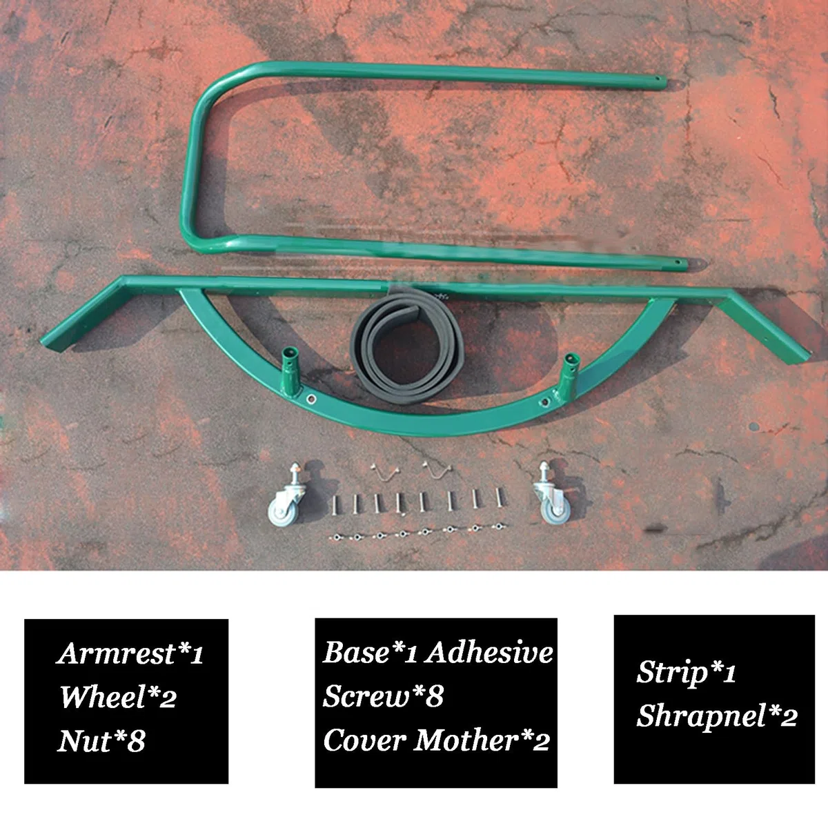 Rasqueta de suelo resistente con asa, removedor de agua de aleación de aluminio para canchas deportivas, gimnasio, piscina