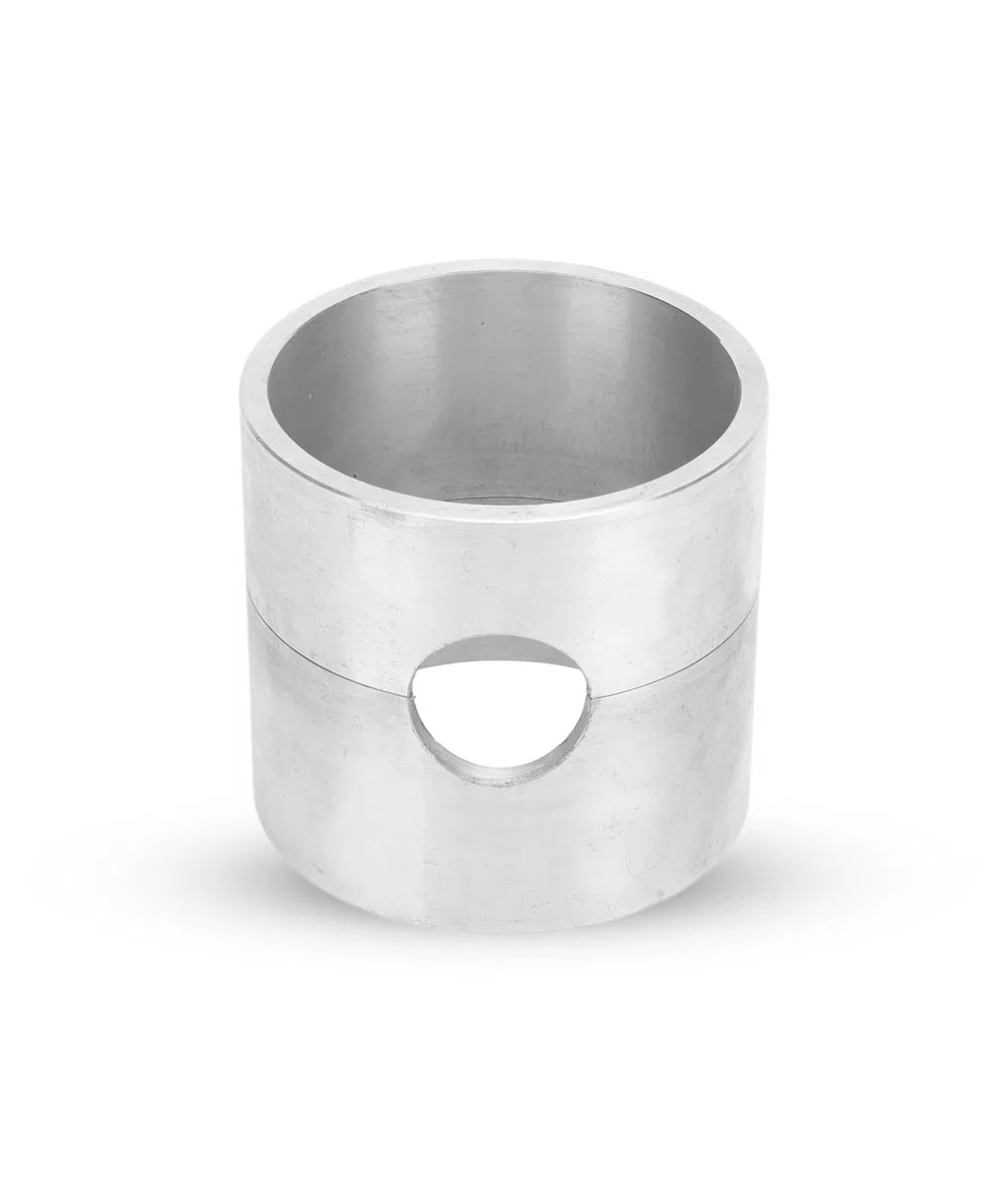 Gugxiom Caja de de Fundición, Molde de Fundición de Joyería Cilíndrico de Aluminio, Fabricación de Joyas de Bricolaje, Horno de Caja de de Fundición Resistente a