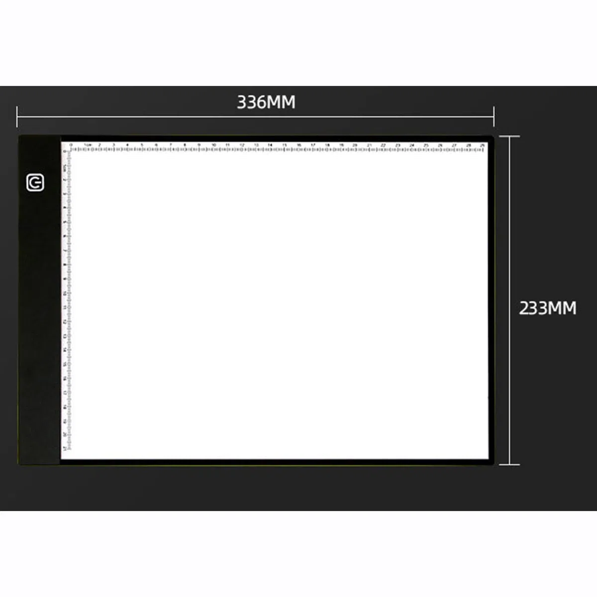 Caja de Luz Para Calcar,LED Light Tracing Pad,Dibujo Copiadora Escritorio Protección Ojos Diseño A4 Tacto Ligereza Ajustable Inteligente para el artista Cartón Hacer Sketch Diseño(profesional)