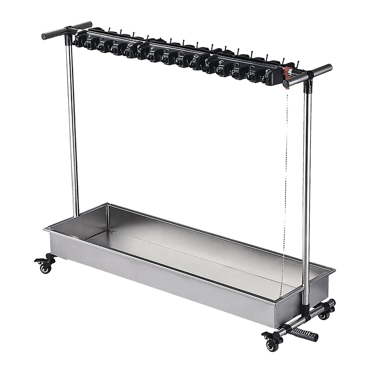 Movable Floor Standimop Scoop Put Wet Mops, Carrito de Herramientas de Limpieza Cleanin, Organizador de Suministros de Limpieza para Cocina de Garaje, Etc.,Estante de Drenaje de Lavado de la Mo