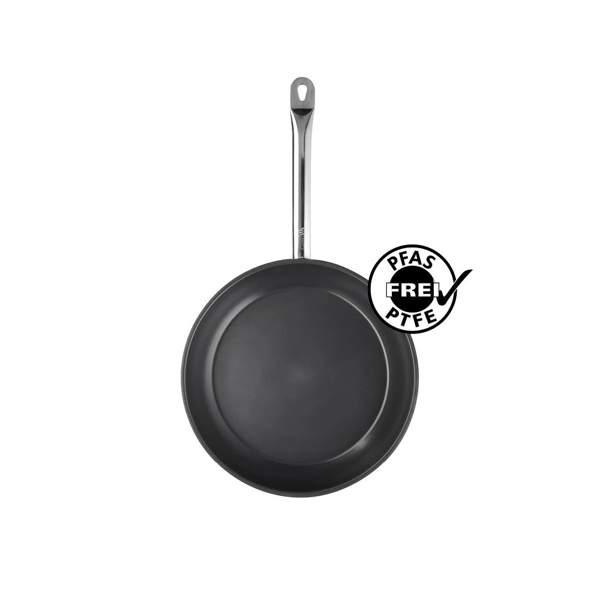 GastroSUS 163150-24 Industar Plus - Sartén con estructura de superficie UniverSUS (24 cm, acero inoxidable)