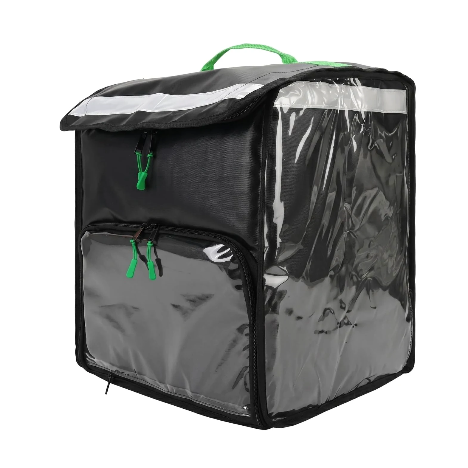 Mochila Térmica de Reparto PVC Mochila Térmica de Entrega Aislante Térmico Caja Reparto Impermeable para Repartidores, Repartidores