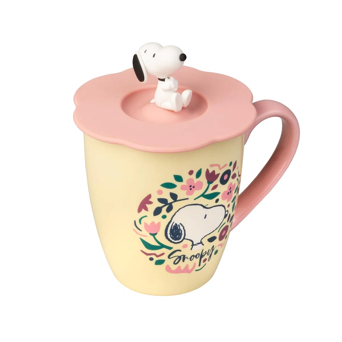 Grupo Erik Taza snoopy - Tazas de café 350 ml con Tapa: Tazas desayuno originales para regalar, Apta para Microondas y Lavavajillas: Regalos Snoopy | Cerámica