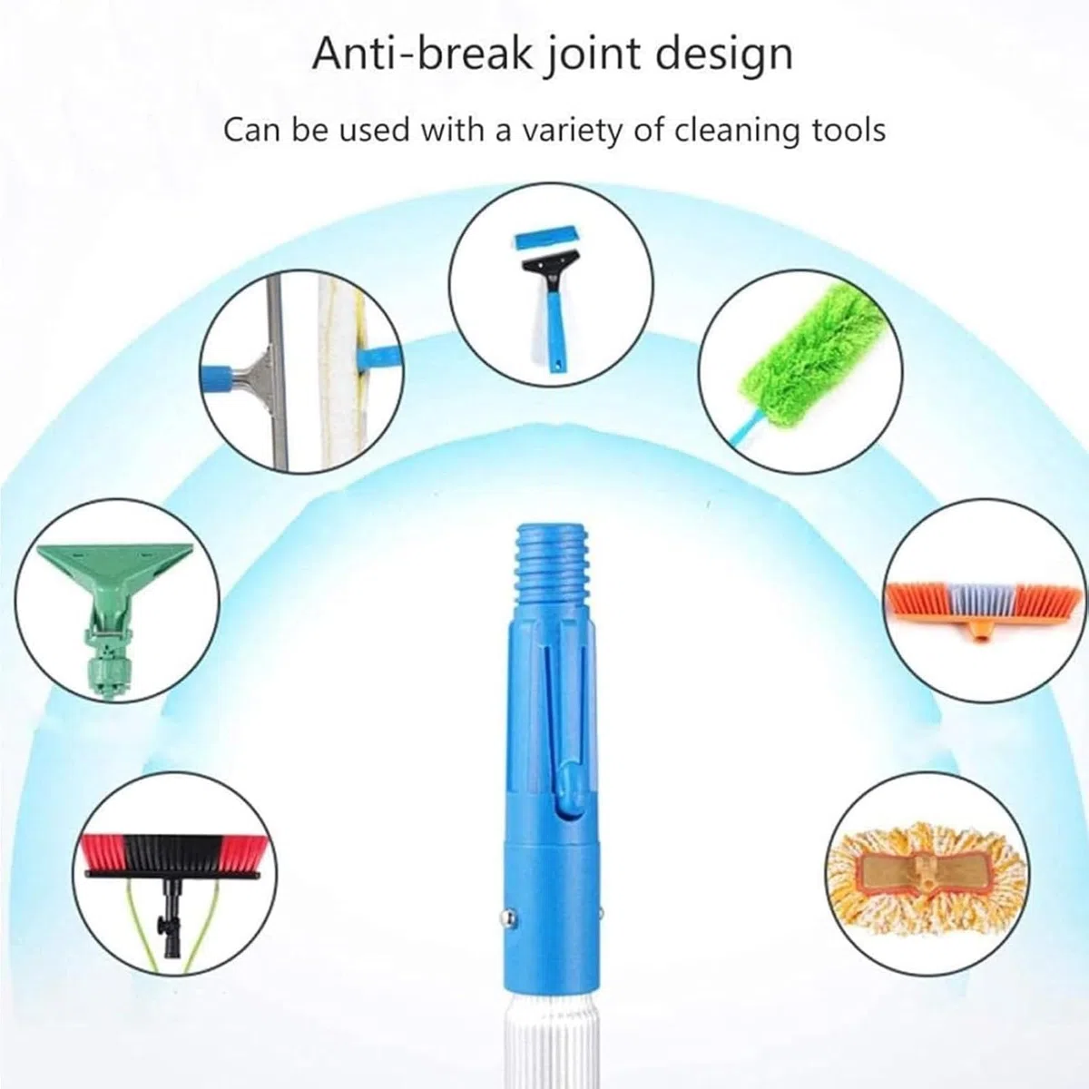 Kit de cepillo de limpieza de panel solar ajustable de 18 pies, sistema de poste de alimentación de agua para lavado solar y ventanas sin esfuerzo, perfecto para propietarios de viviendas y