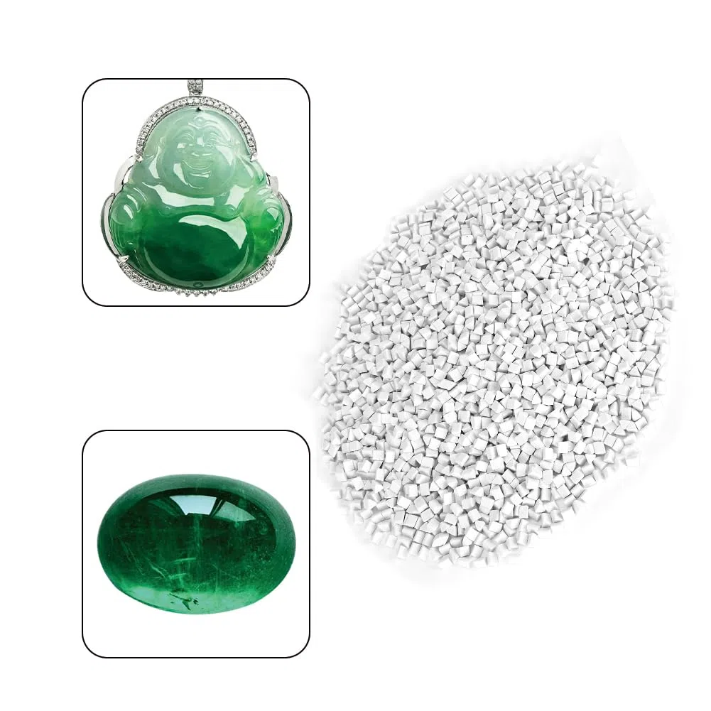 Medios Abrasivos de Cerámica Triangular 4mm para Pulir Joyas | Paquete de 500 g de Piedras de Cerámica para Proceso de Pulido con Todo Tipo de Pulidoras Vibratorias para Joyas