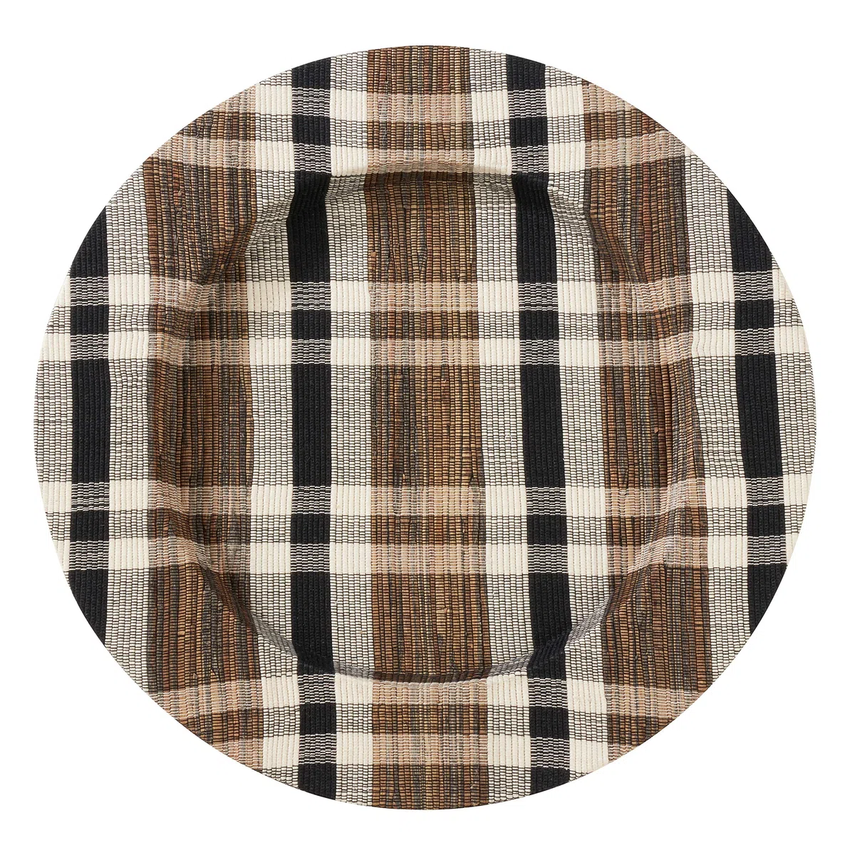 SARO LIFESTYLE CH805.N13R Kalama Collection - Juego de 4 placas cargadoras de jacinto de agua, color natural