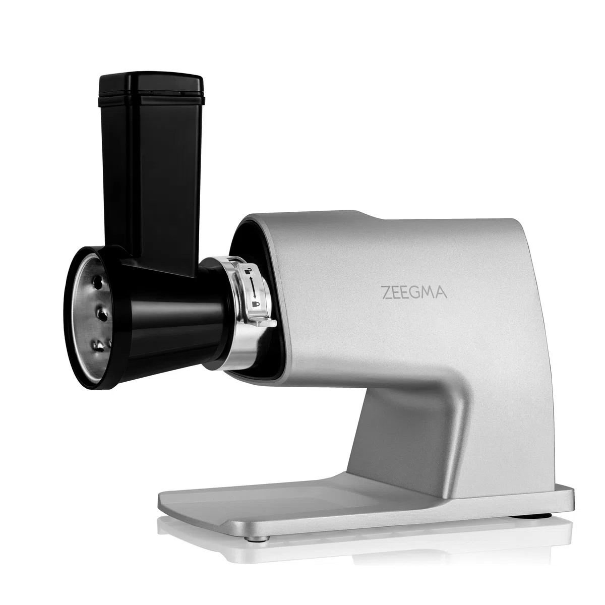 ZEEGMA MOLEN MASTER Máquina Eléctrica para Moler Carne, Potencia de 2500 W, 3 Discos de Acero Inoxidable, Accesorio para Embutidos, Rallador, Función Reversa, Pantalla Táctil