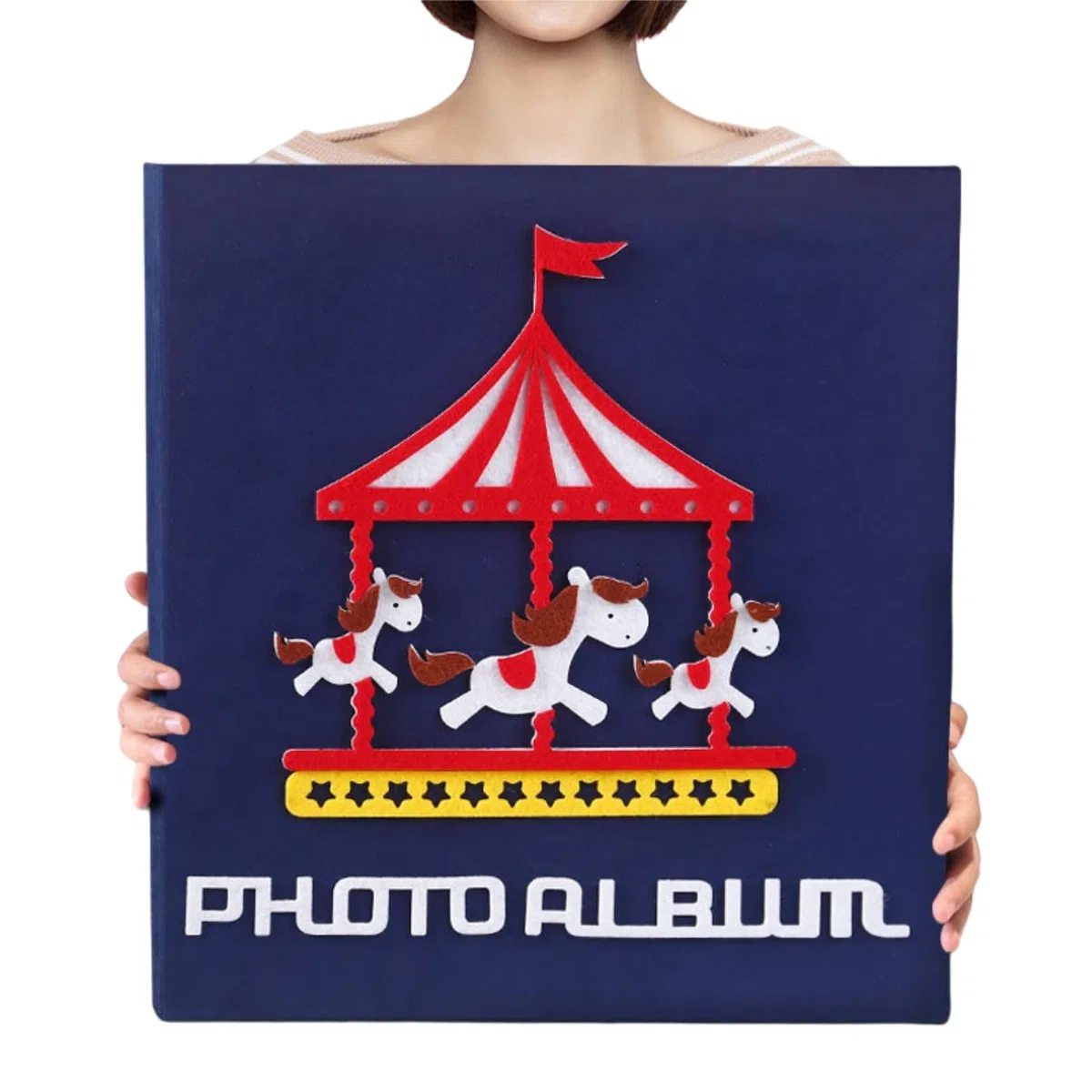 Álbum Infantil Tipo intersticial, álbum de Fotos de Gran Capacidad de 5 Pulgadas 1000, página Interior de PP película de Alta Permeabilidad.