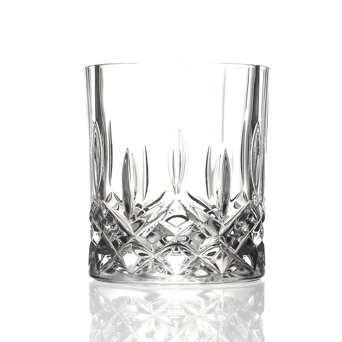 Lorren Home Trends Loren Home Trends Opera Doble Moda Antigua, Cristal, Transparente