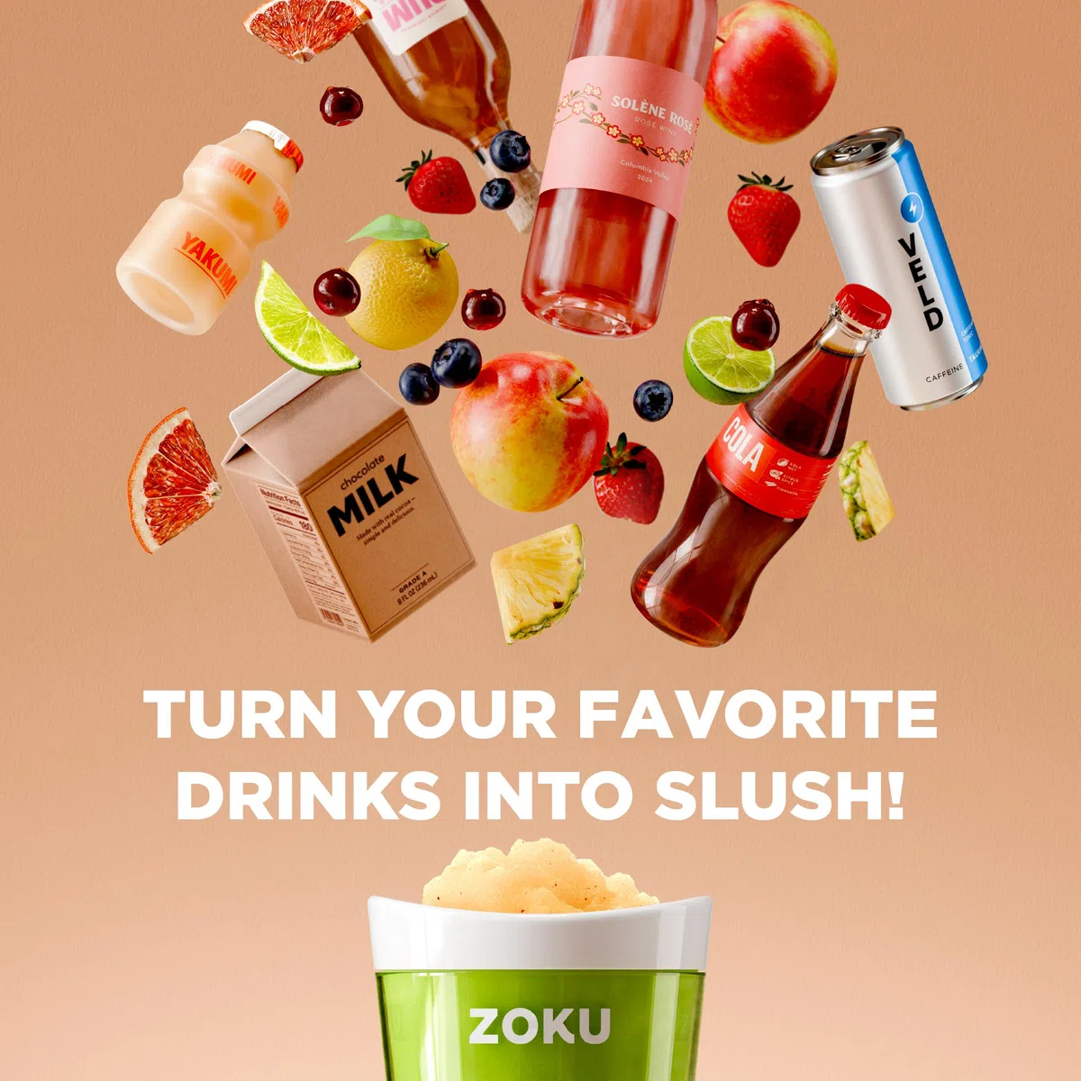 Zoku ZK113-RD - Heladera