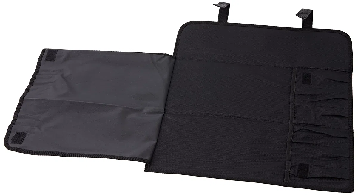 3 Claveles - Estuche Profesional Porta Cuchillos, Lona Rígida Lavable, hasta 6 Piezas