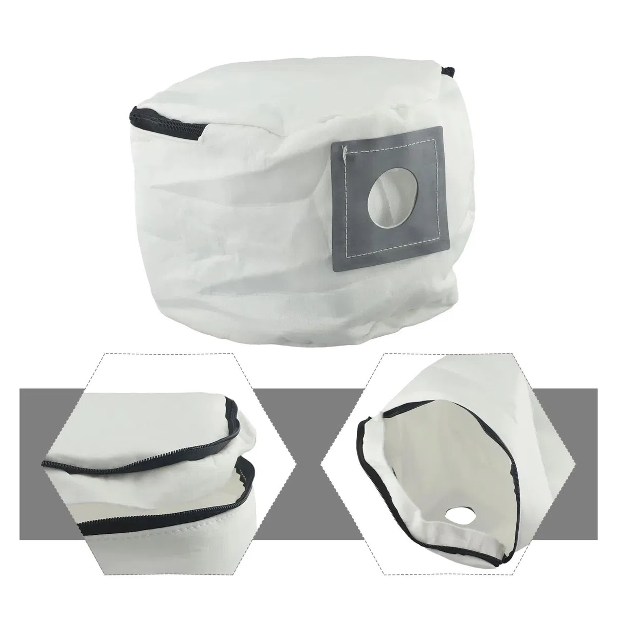 Bolsa Reutilizable For Aspiradora, No Tejida, Compatible con Numatic, Henry, Hetty Y James.