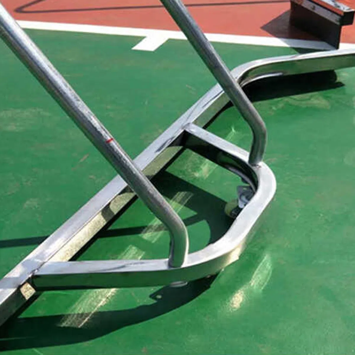 Rasqueta de suelo resistente para canchas deportivas, canchas de tenis, removedor de agua de superficie de hormigón