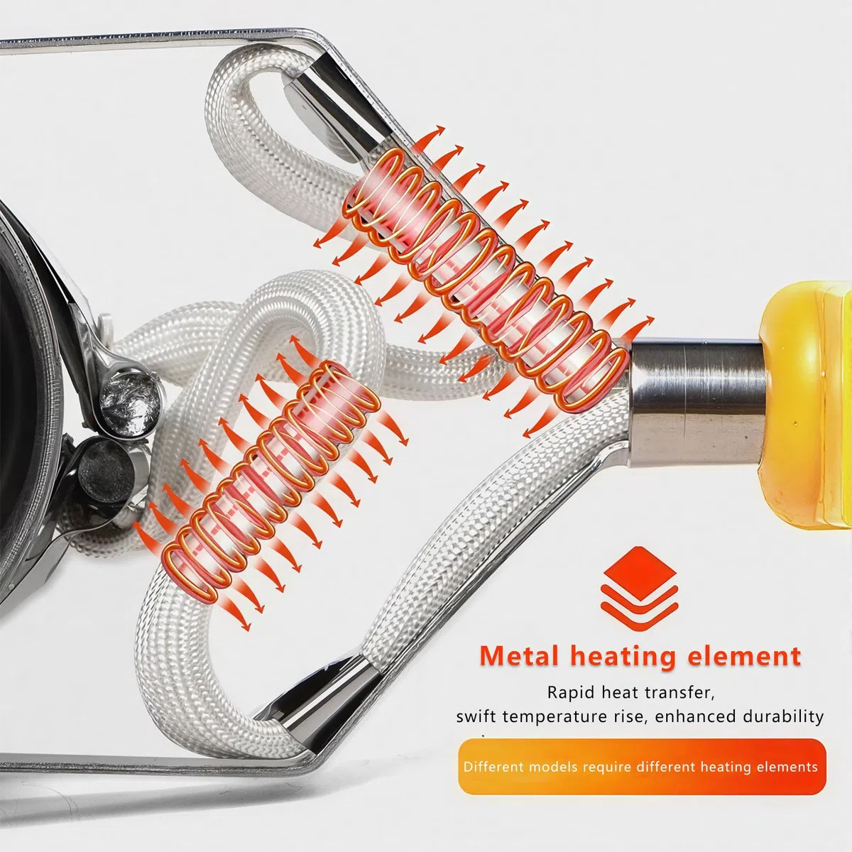 Horno de fundición digital de alta resistencia: ajustable a 150-450 °C, horno de fusión eléctrico de 200 W-500 W, para talleres de bricolaje de joyería de fundición de metales 500W