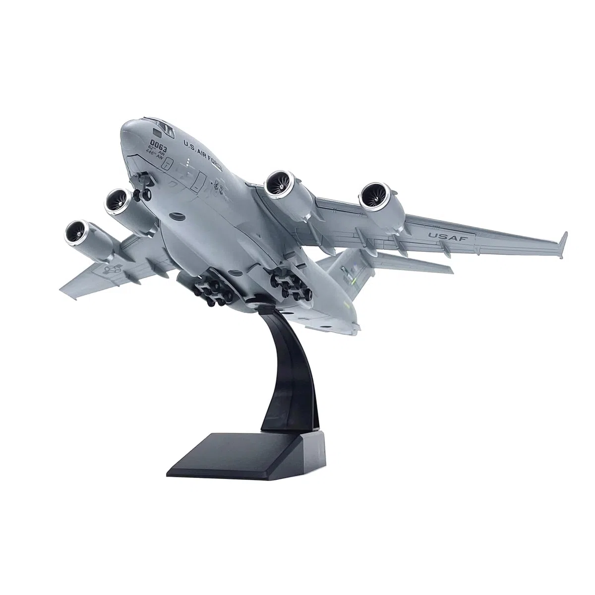 CHICHIYANG 1:200 US Air Force C-17 Globemaster III - Modelo de avión de transporte de aleación para entusiastas