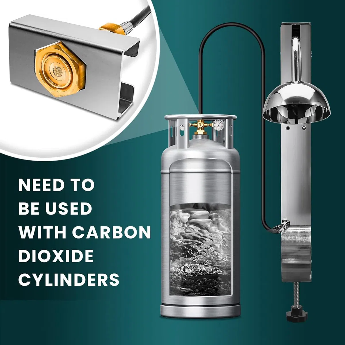 Enfriador instantáneo de bebidas para cócteles, cerveza, vino y bebidas mixtas, barra de acero inoxidable y herramienta de cocina