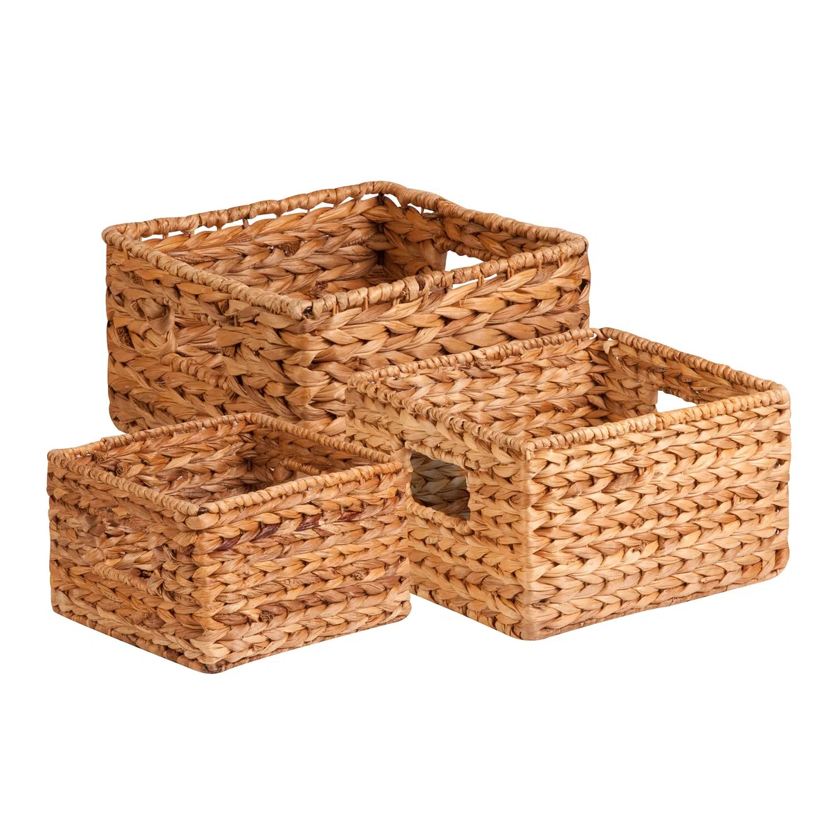 Honey Can Do STO-02882 Nesting Banana Leaf Baskets
