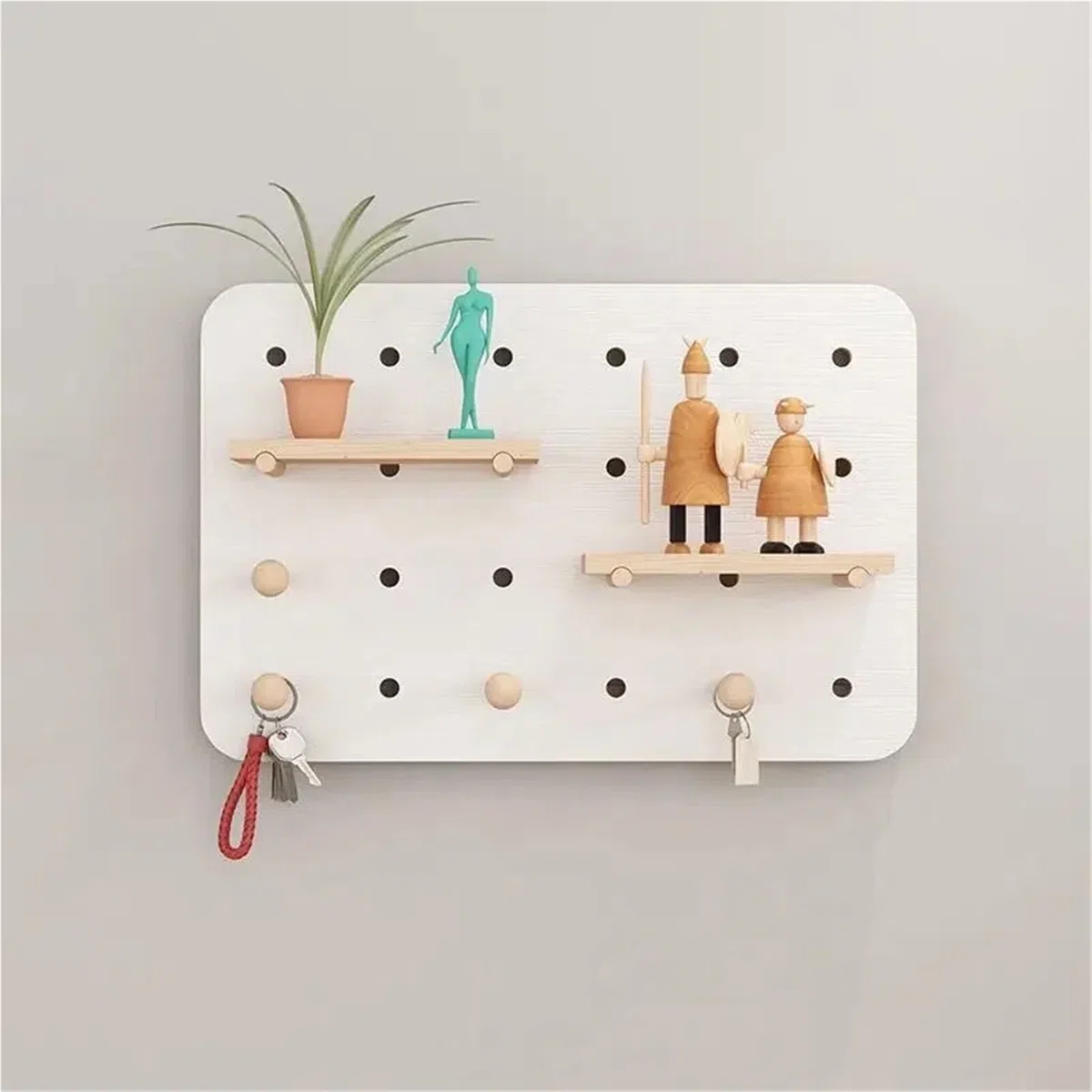 Cubierta de medidor, tableros Decorativos Modernos, Caja eléctrica, Tablero Oculto, tableros de Madera, Estante, Decoraciones de Pared for Sala de Estar(Style 2,45x30cm)