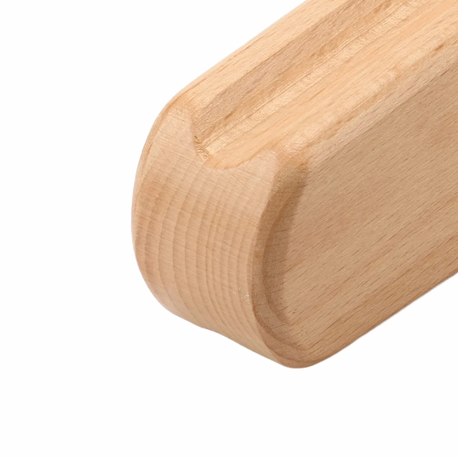 Badajo De Sastre Madera De Haya Las Ranuras Bordes Redondeados Diseño Para Aplanar Telas Y Prensas De Punta